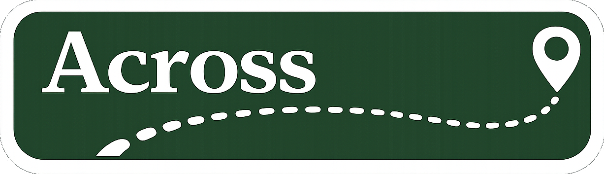 Across
